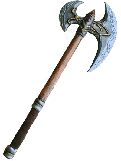 Alari LARP Axt Einhand Trollfelsen gedreht Alari LARP Axt Einhand Trollfelsen gedreht